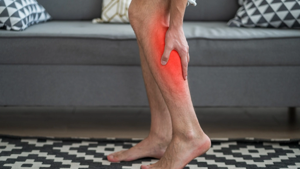 burning leg